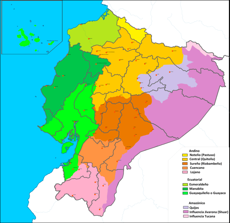 Different Spanish languages